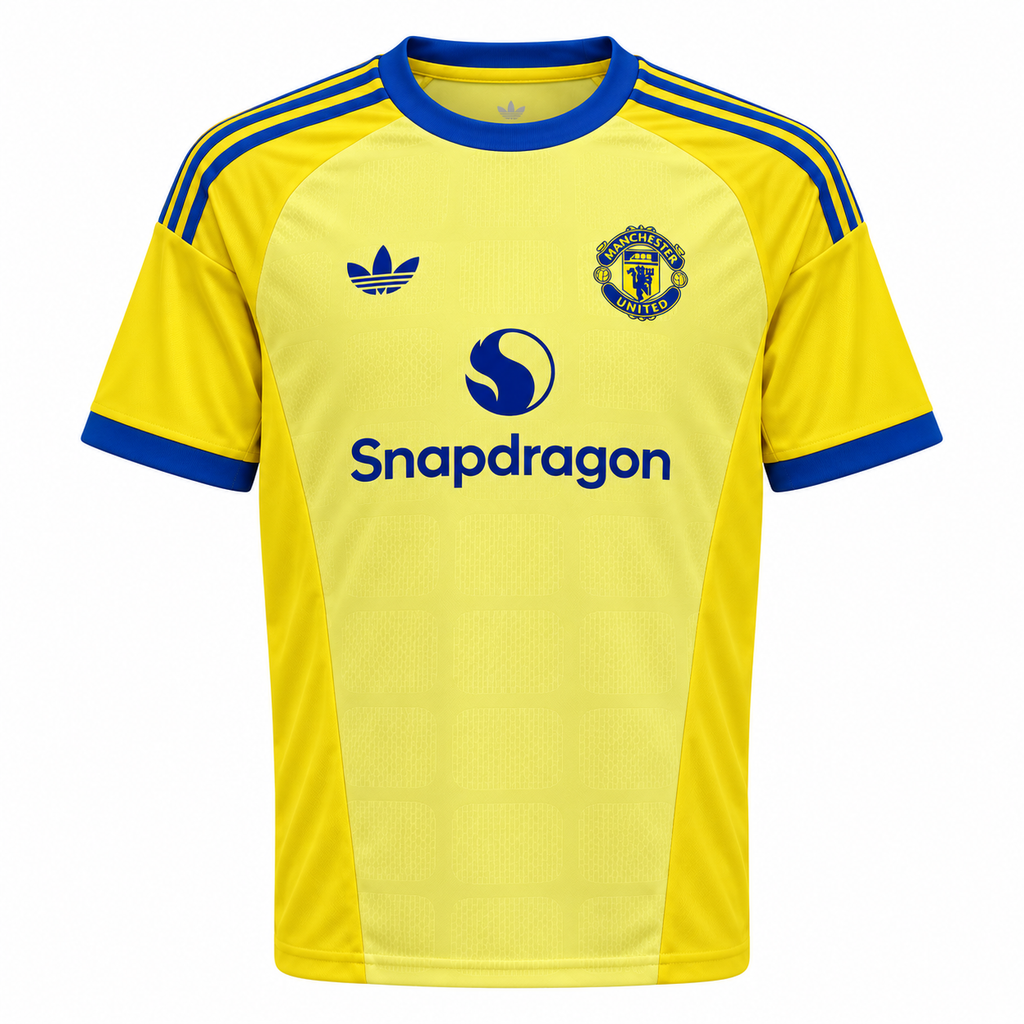 Manchester United 26/27 Kid's Yellow Goalkeeper Set