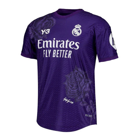 Real Madrid Y-3 23/24 Authentic Men's Fourth Purple Shirt