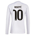 MBAPPÉ #10 Real Madrid 25/26 Men's Home Long Sleeve Shirt