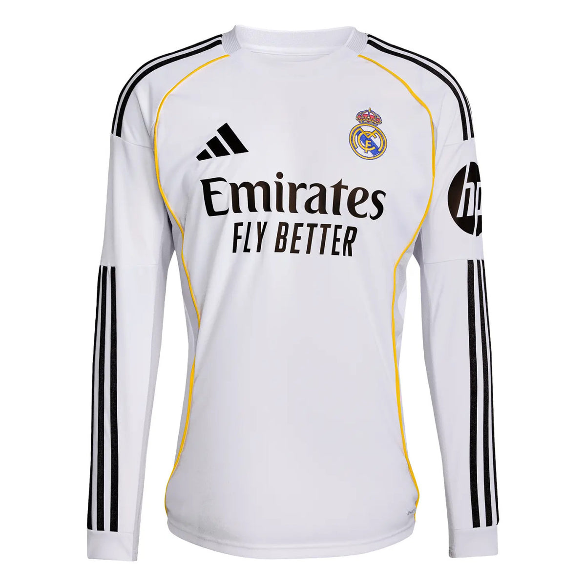 MBAPPÉ #10 Real Madrid 25/26 Men's Home Long Sleeve Shirt