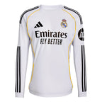 Real Madrid 25/26 Men's Home Long Sleeve Shirt
