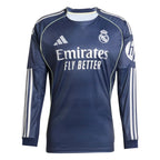 MBAPPÉ #10 Real Madrid 25/26 Men's Away Long Sleeve Shirt