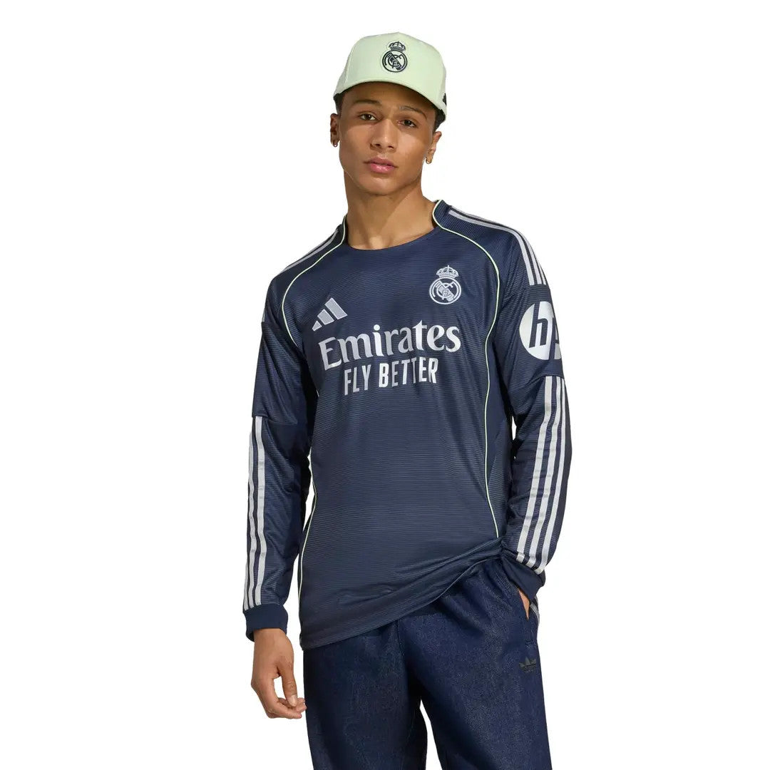 BELLINGHAM #5 Real Madrid 25/26 Men's Away Long Sleeve Shirt