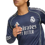 MBAPPÉ #10 Real Madrid 25/26 Authentic Men's Away Long Sleeve Shirt