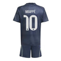 MBAPPÉ #10 Real Madrid 25/26 Kid's Away Mini-Kit