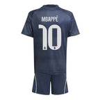 MBAPPÉ #10 Real Madrid 25/26 Kid's Away Mini-Kit