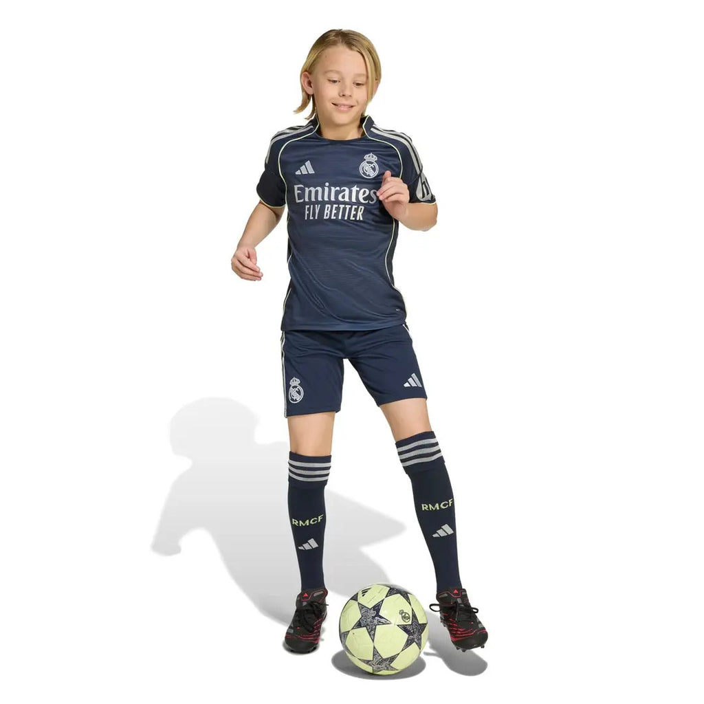 VINI JR #7 Real Madrid 25/26 Kid's Away Mini-Kit