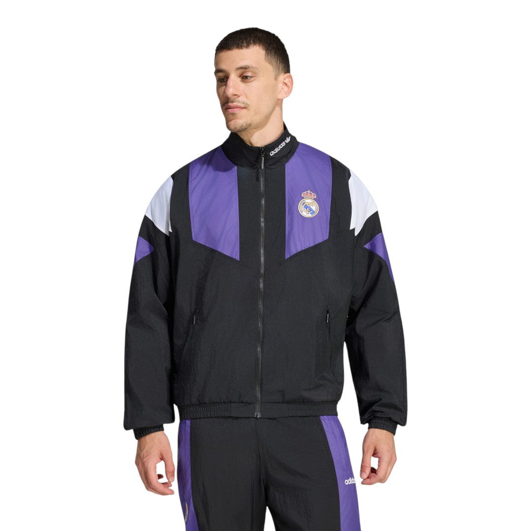 Real Madrid 26/27 Men's EQT Black Jacket