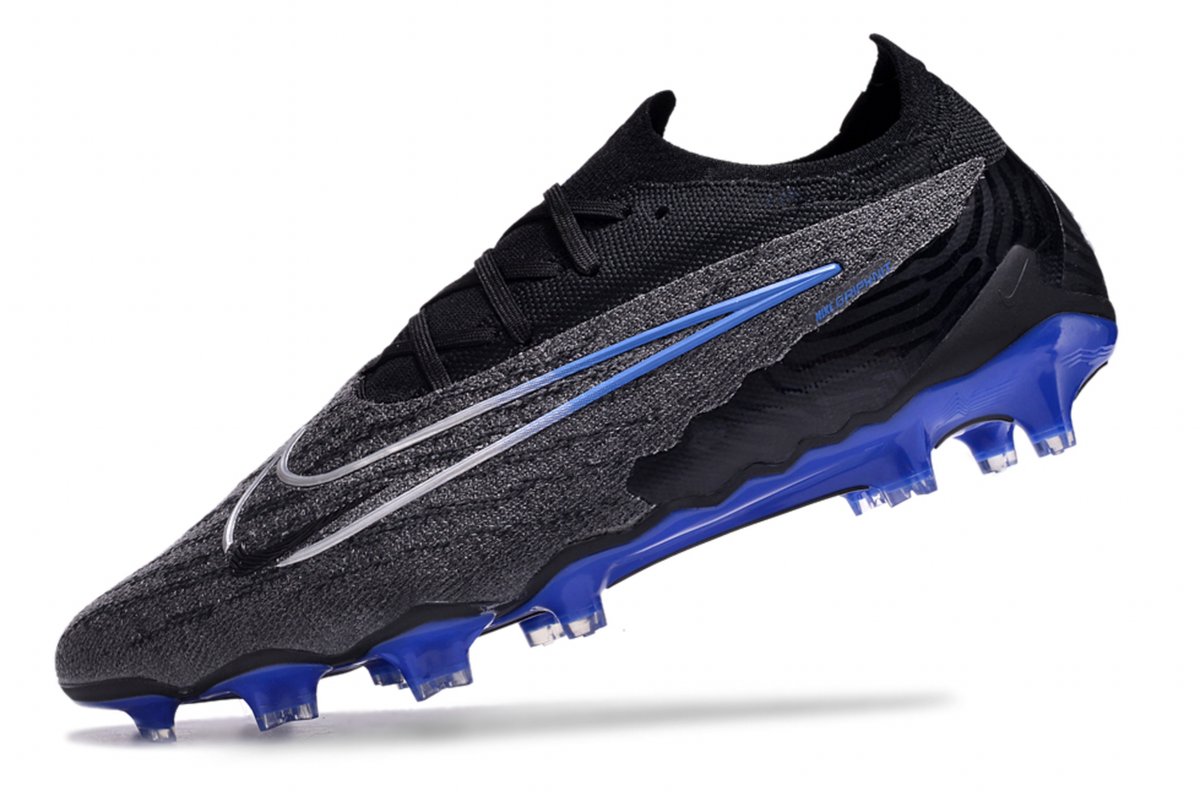 Nike Phantom GX Elite FG Football Boots - Drak Gray/Blue
