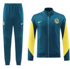 CF América 24/25 Men's Blue-Yellow Long Zip Jacket
