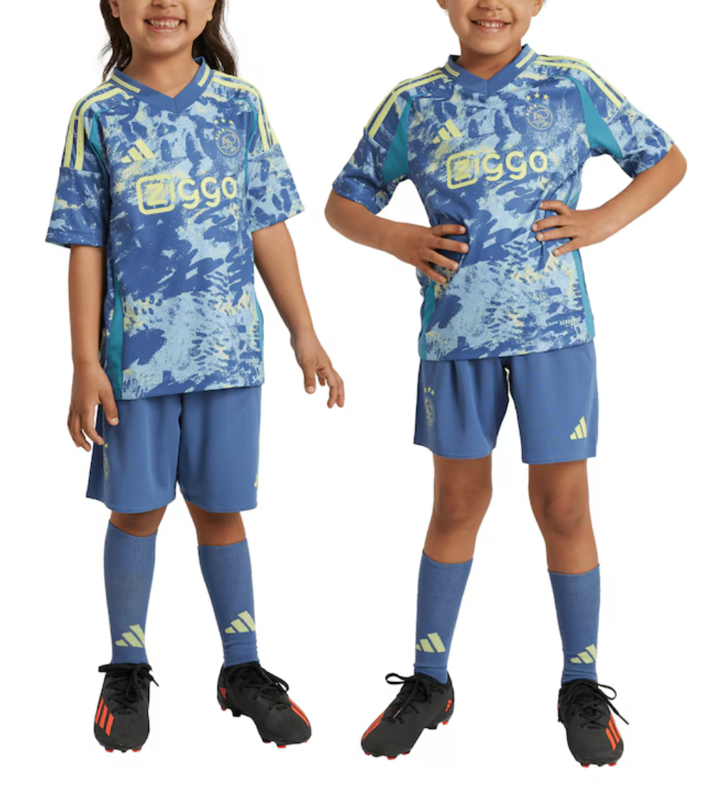 Ajax 24/25 Kid's Away Shirt and Shorts