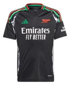SAKA #7 Arsenal 24/25 Kid's Away Shirt and Shorts - PL Font