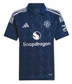 B.FERNANDES #8 Manchester United 24/25 Kid's Away Shirt and Shorts - Man United Font