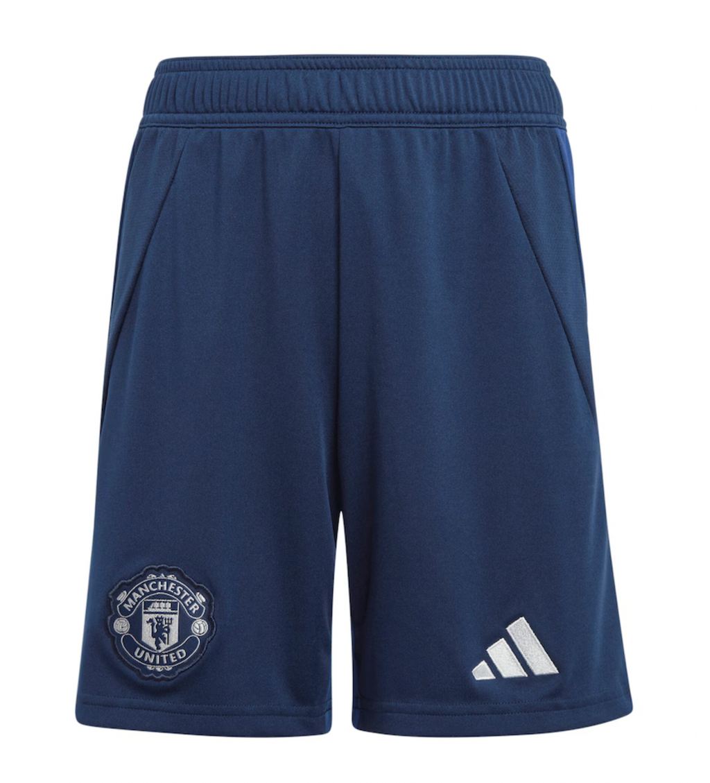 B.FERNANDES #8 Manchester United 24/25 Kid's Away Shirt and Shorts - Man United Font
