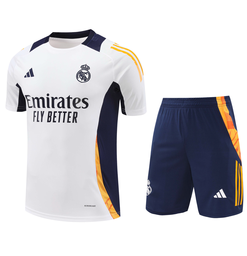 Real Madrid 24/25 Men's White Training Shirt
