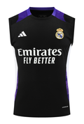 Real Madrid 24/25 Men's Black Training Tank Top