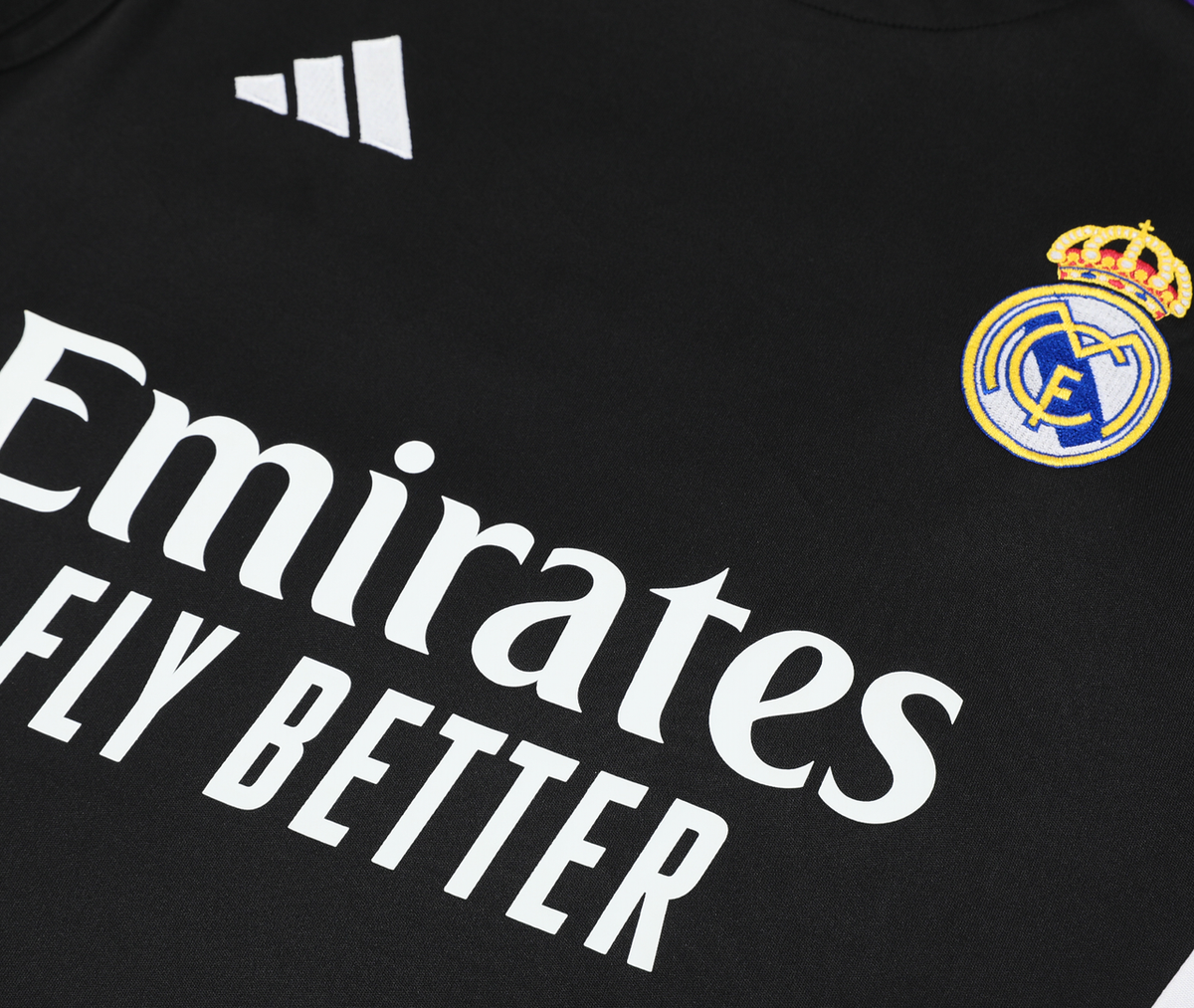 Real Madrid 24/25 Men's Black Training Tank Top