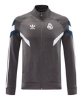 Real Madrid 24/25 Men's Gray Long Zip Jacket