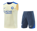 Inter Milan 24/25 Men's Light Yellow Training Tank Top