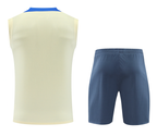 Inter Milan 24/25 Men's Light Yellow Training Tank Top