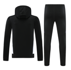 Real Madrid 24/25 Men's Black-Purple Hoodie Tracksuit