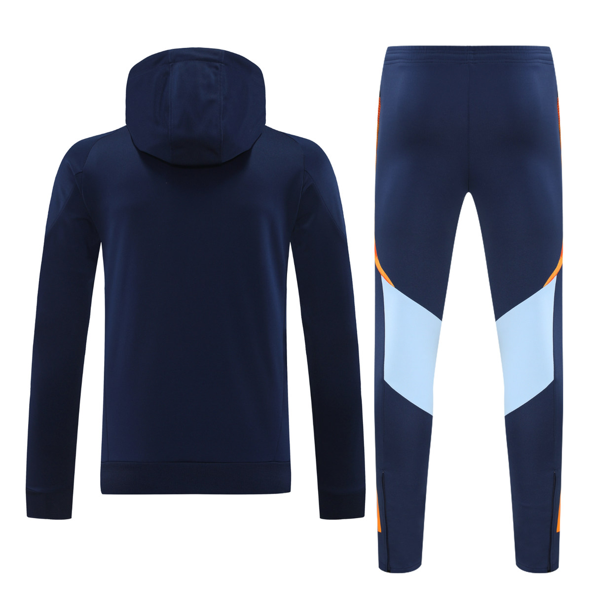 Real Madrid 24/25 Men's Navy Hoodie Tracksuit