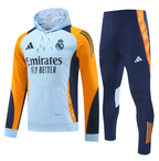 Real Madrid 24/25 Men's Light Blue Hoodie Tracksuit