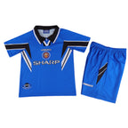 Manchester United 96/97 Kid's Third Retro Mini-Kit