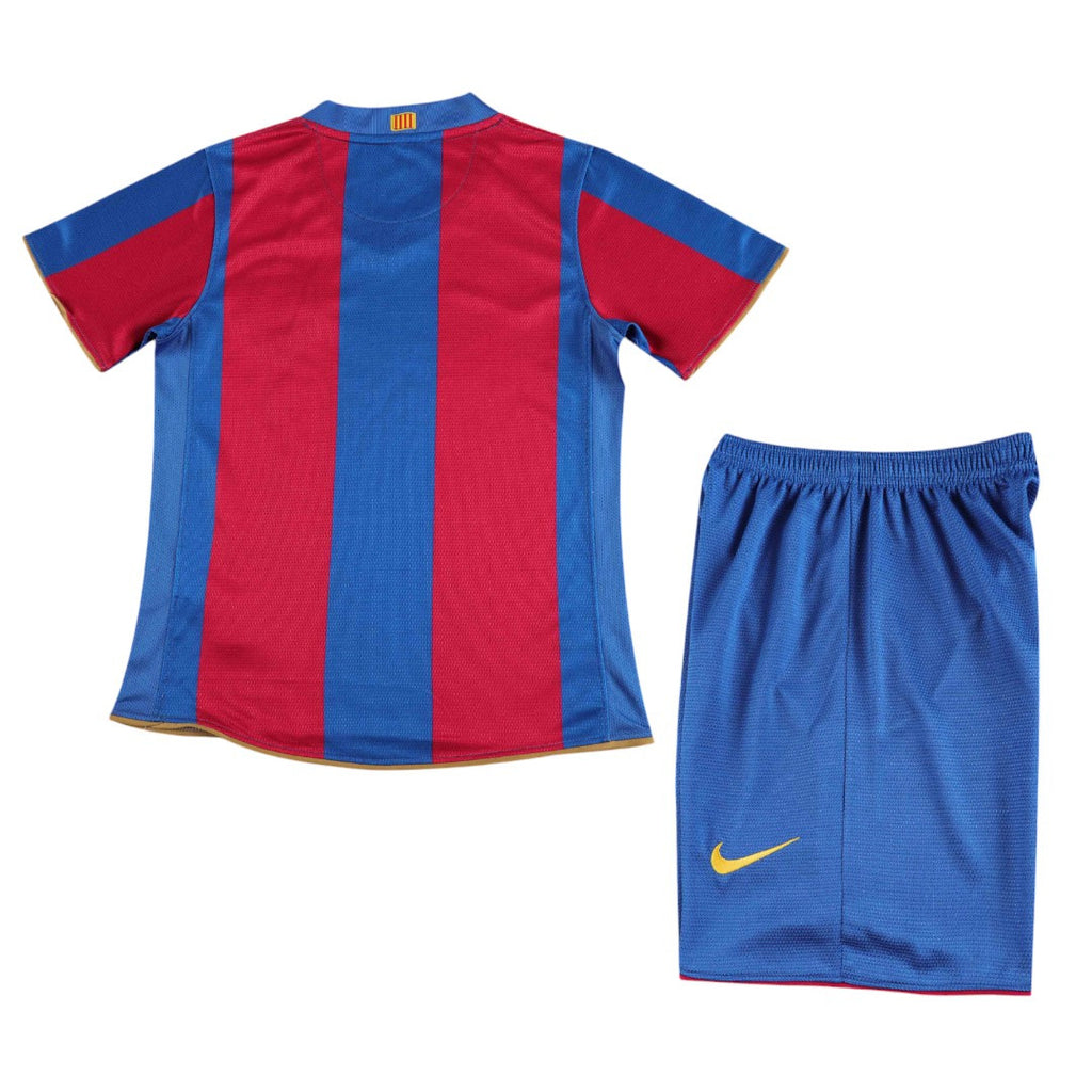 Barcelona 07/08 Kid's Home Retro Mini-Kit
