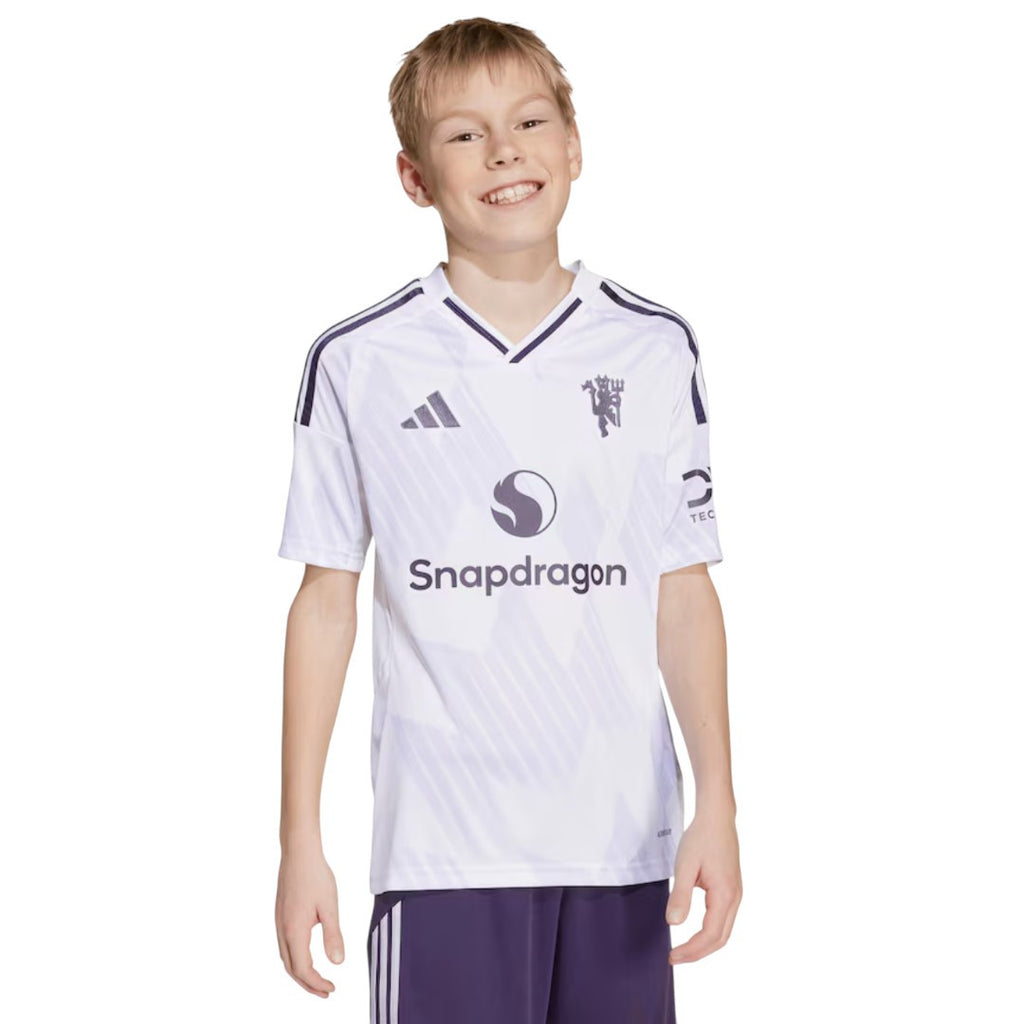 B.FERNANDES #8 Manchester United 25/26 Kid's Away Mini-Kit - PL Font