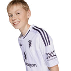 B.FERNANDES #8 Manchester United 25/26 Kid's Away Mini-Kit - PL Font