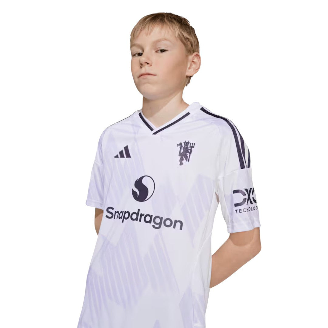 B.FERNANDES #8 Manchester United 25/26 Kid's Away Mini-Kit - PL Font