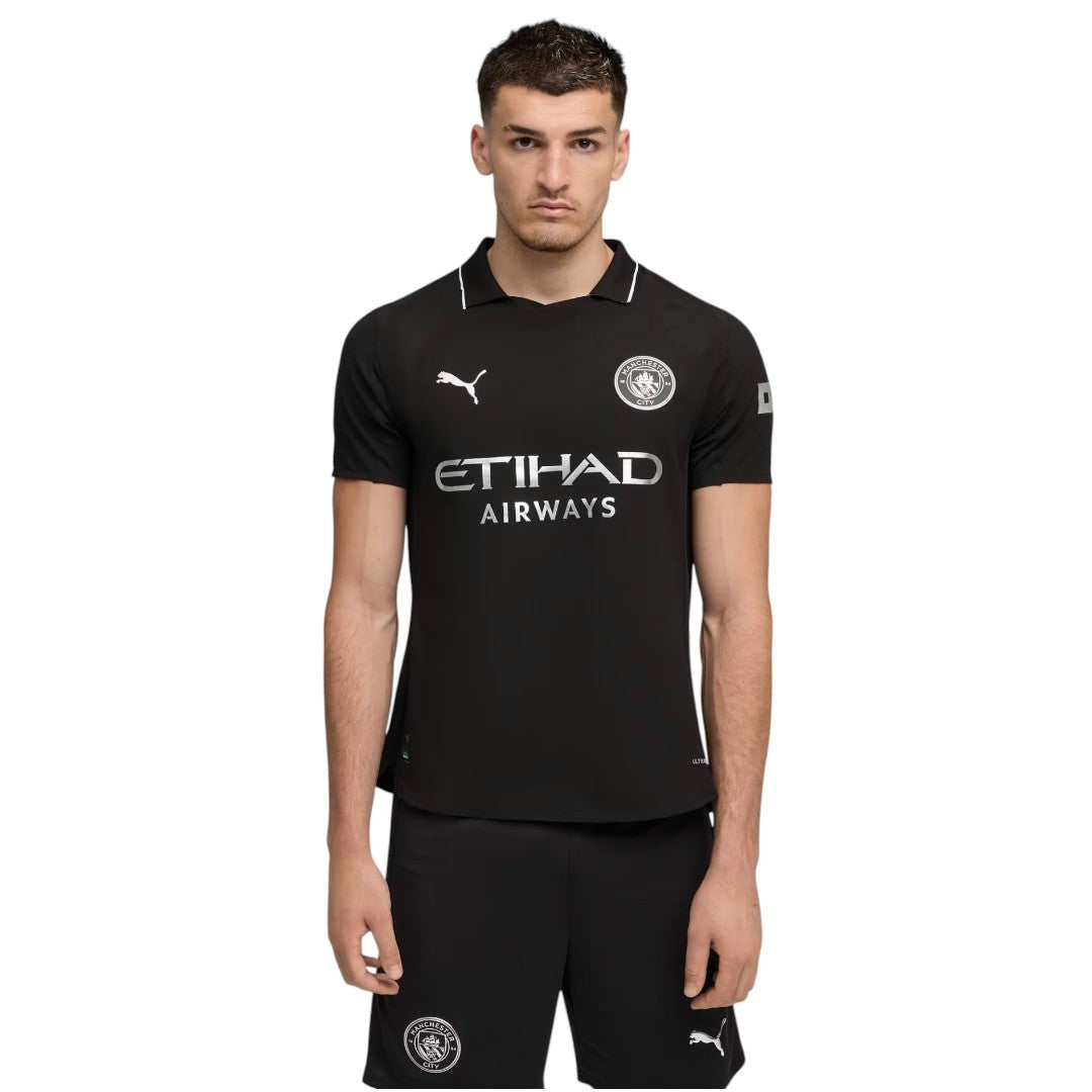 HAALAND #9 Manchester City 25/26 Authentic Men's Away Shirt - City Font