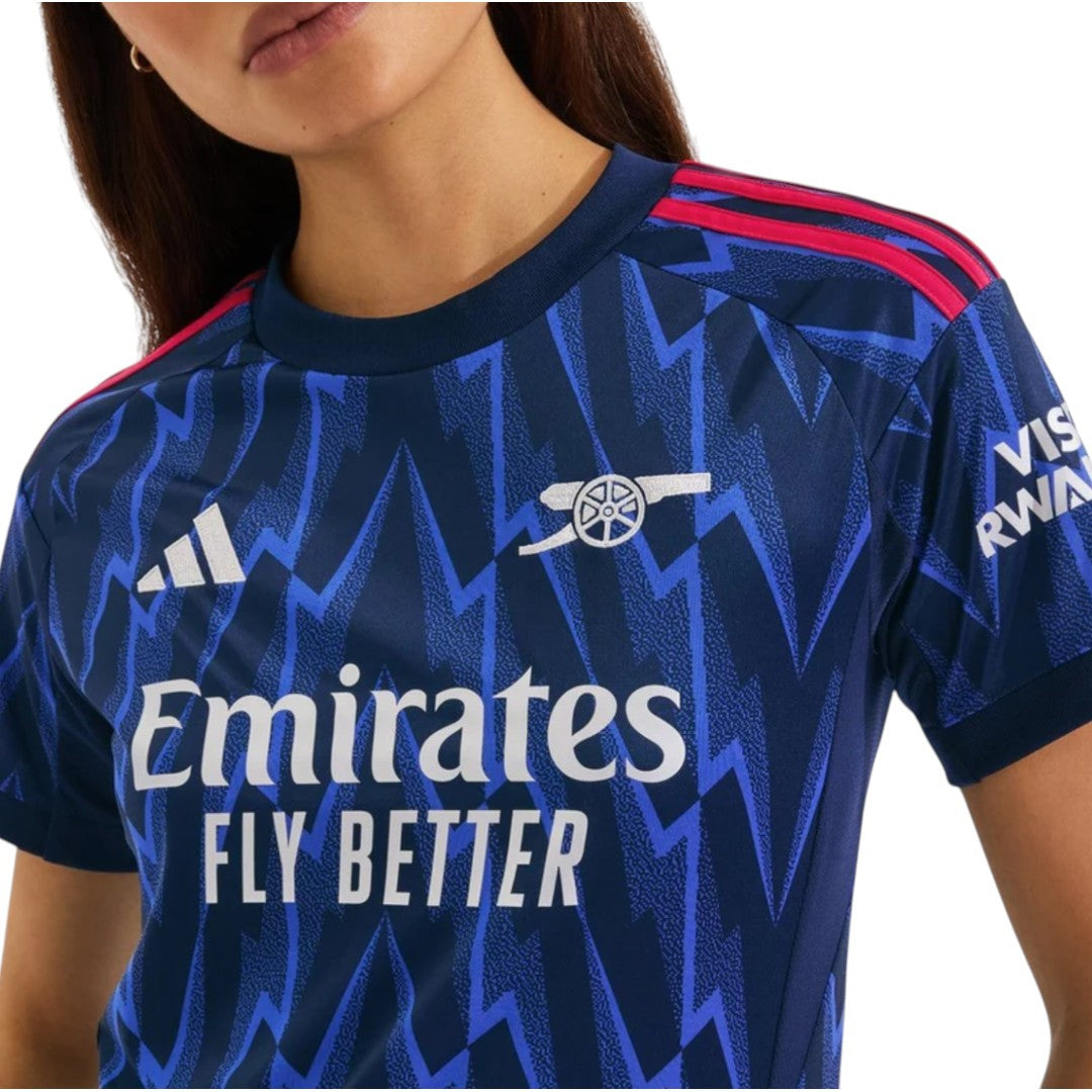 ØDEGAARD #8 Arsenal 25/26 Women's Away Shirt - PL Font