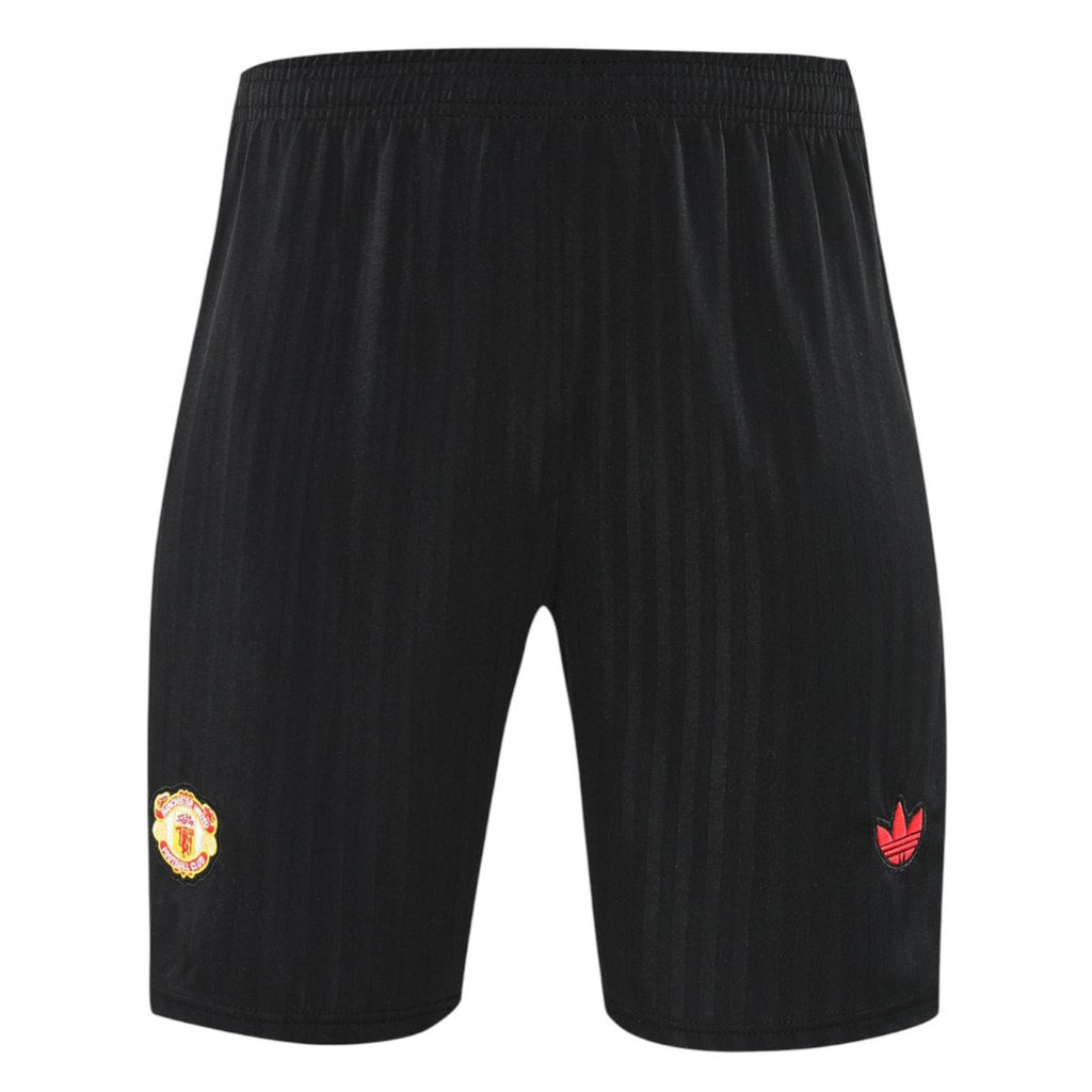 Manchester United 25/26 Men's Black-Red Terrace Icon Shirt