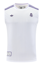 Real Madrid 25/26 Men's White Terrace Icon Tank Top