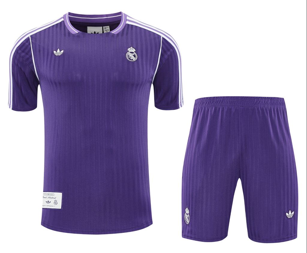 Real Madrid 25/26 Men's Purple Terrace Icon Shirt