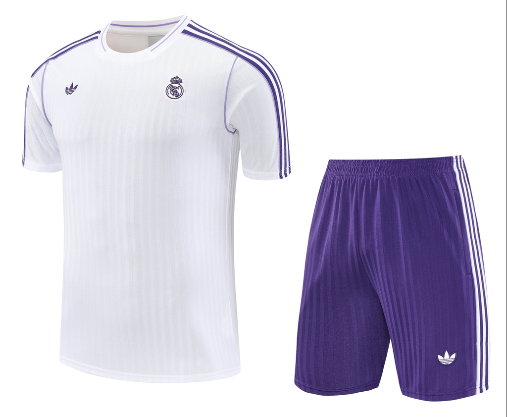 Real Madrid 25/26 Men's White Terrace Icon Shirt