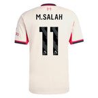 M.SALAH #11 Liverpool 25/26 Stadium Men's Away Shirt - PL Font