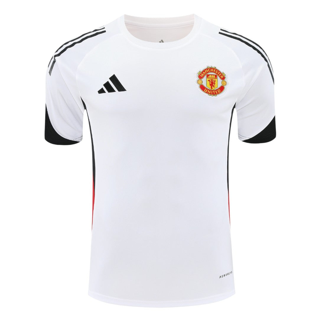 Manchester United 25/26 Men's White Training Shirt