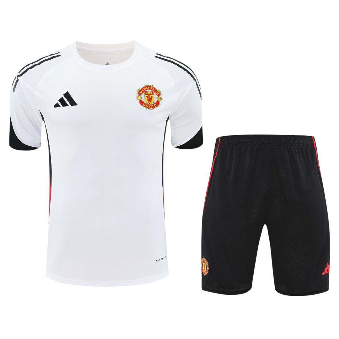 Manchester United 25/26 Men's White Training Shirt