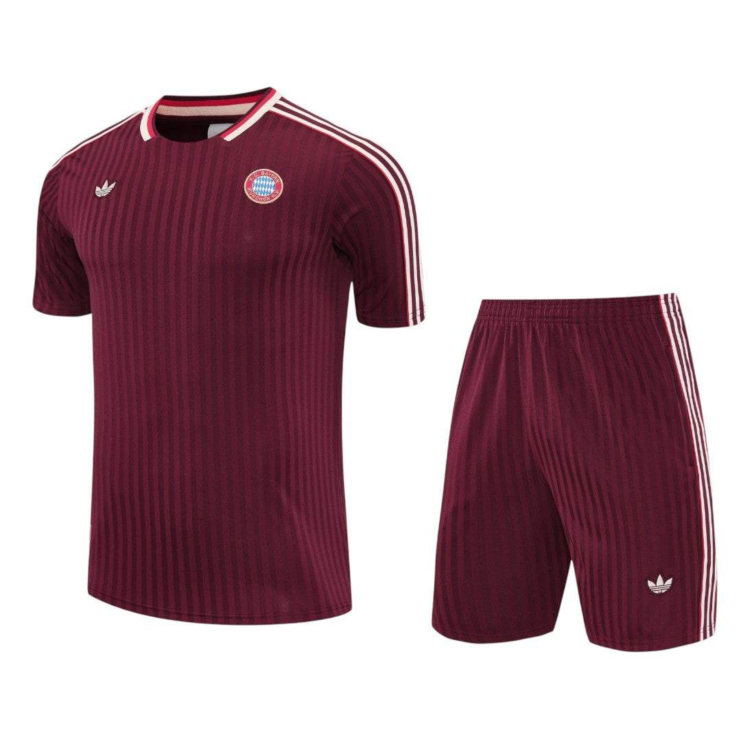 Bayern Munich 25/26 Men's Bordeaux Terrace Icon Shirt