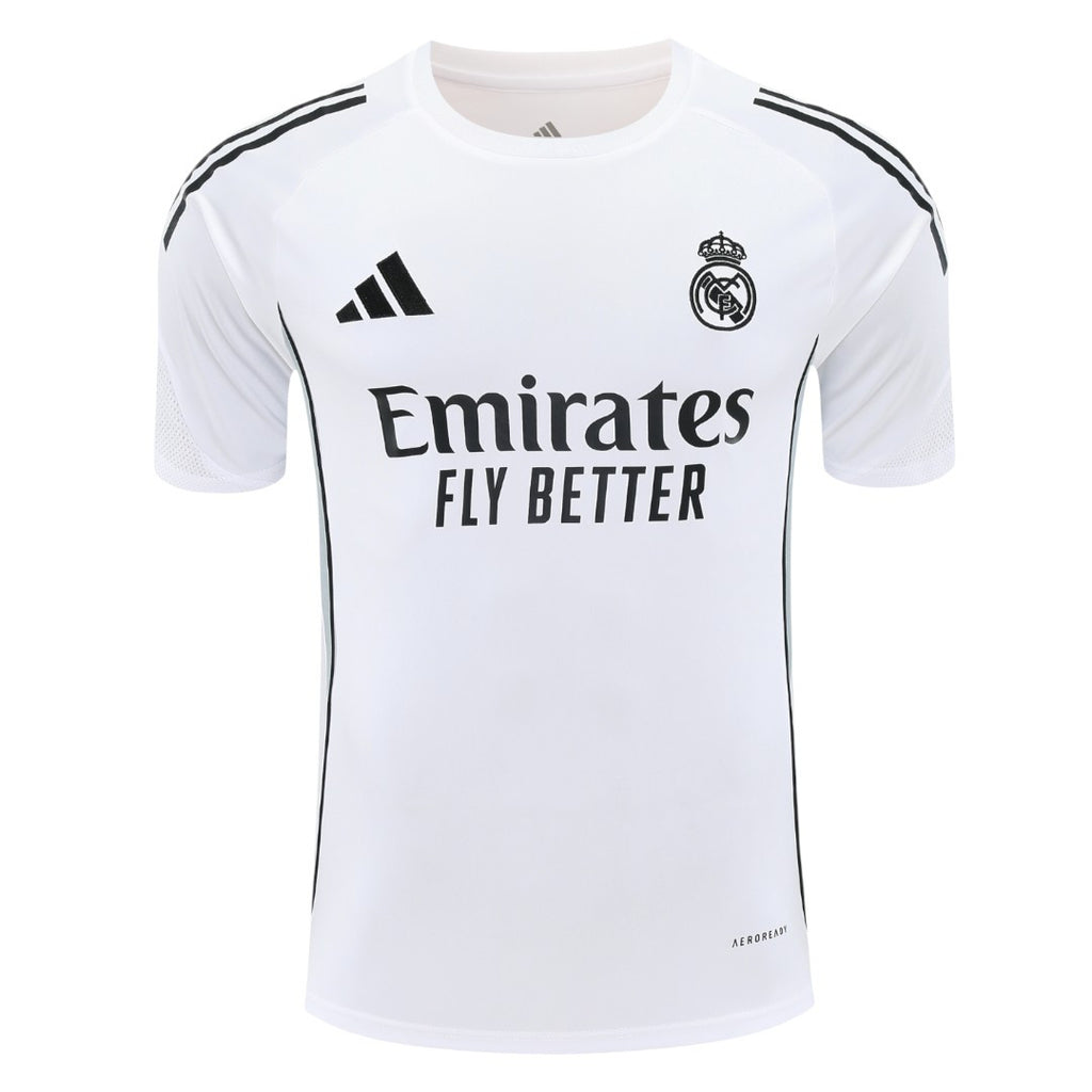 Real Madrid 25/26 Men's White Training Shirt