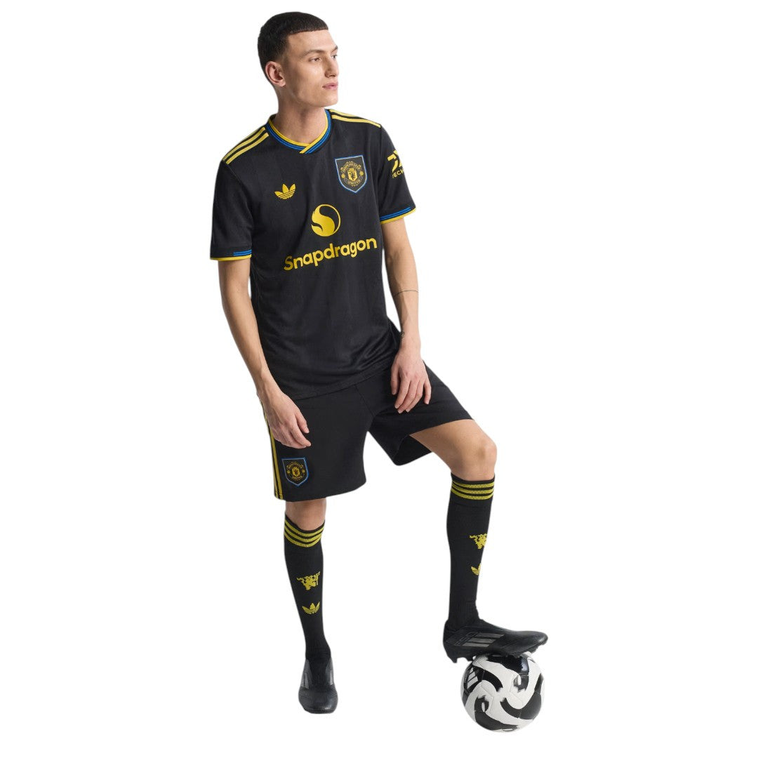 B.FERNANDES #8 Manchester United 25/26 Authentic Men's Third Shirt - Man United Font