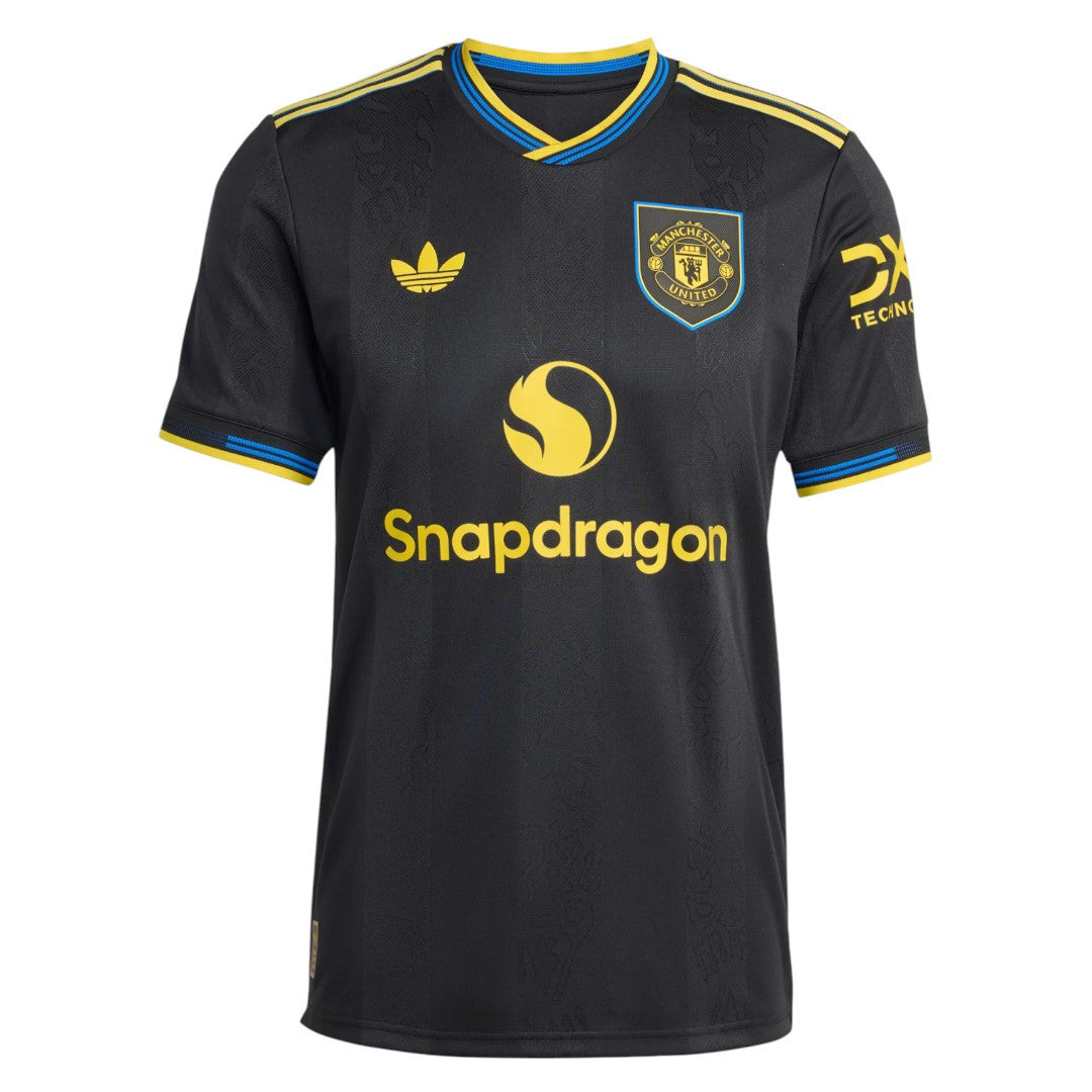 B.FERNANDES #8 Manchester United 25/26 Authentic Men's Third Shirt - Man United Font