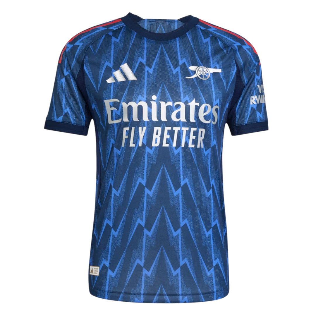 ØDEGAARD #8 Arsenal 25/26 Authentic Men's Away Shirt - Arsenal Font