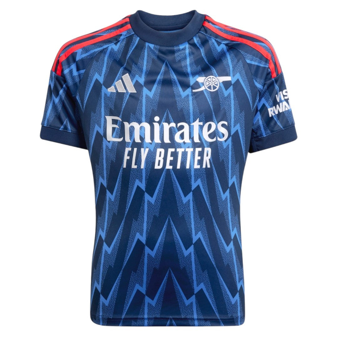 SAKA #7 Arsenal 25/26 Kid's Away Mini-Kit - Arsenal Font