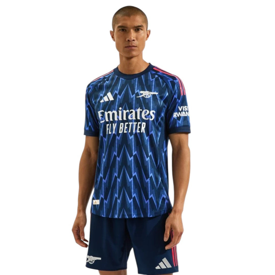 ØDEGAARD #8 Arsenal 25/26 Authentic Men's Away Shirt - Arsenal Font