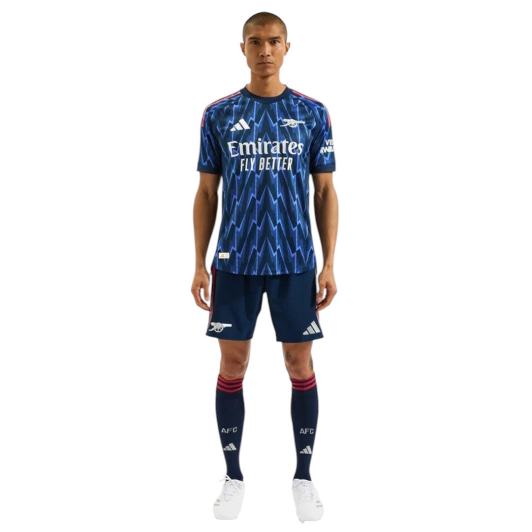 SAKA #7 Arsenal 25/26 Authentic Men's Away Shirt - Arsenal Font