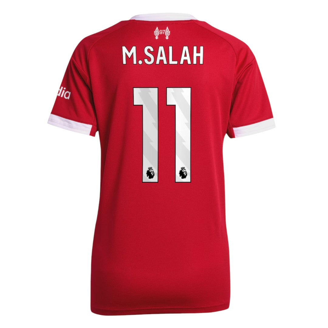 M.SALAH #11 Liverpool 25/26 Women's Home Shirt  - PL Font